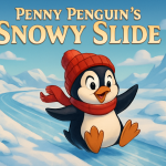 Penny Penguin’s Snowy Slide