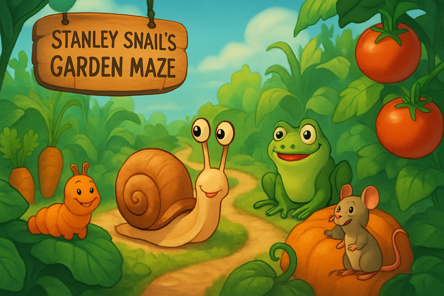 Stanley Snail’s Garden Maze
